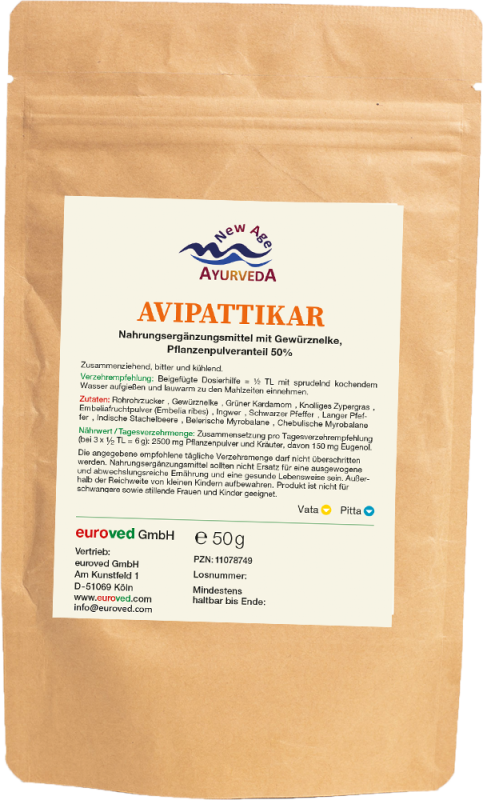 Avipattikar Nahrungsergänzungsmittel mit Gewürznelke