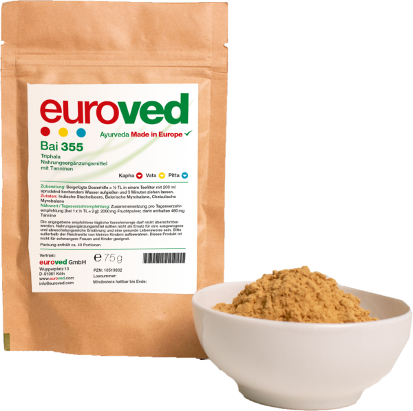 Bai 355 Nahrungsergänzungsmittel - Triphala Fruchtpulver